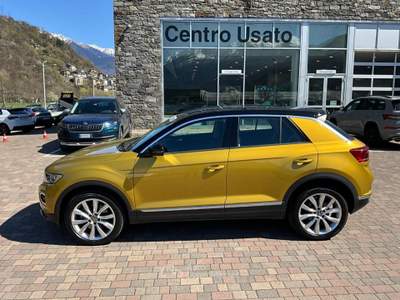 Volkswagen T-Roc 2.0 TDI SCR 150 CV DSG 4MOTION Sport BlueMotion Te Arancione usata Talamona