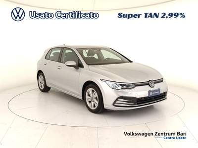 Volkswagen Golf 2.0 tdi life 115cv dsg Argento usata Bari