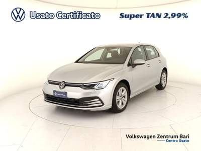 Volkswagen Golf 2.0 tdi life 115cv dsg Argento usata Bari