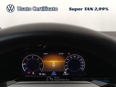 Volkswagen Golf 2.0 tdi life 115cv dsg Argento usata Bari