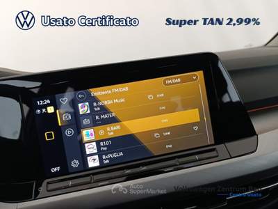 Volkswagen Golf 2.0 tdi life 115cv dsg Argento usata Bari