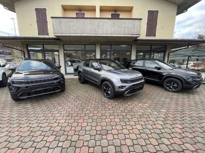 Jeep Avenger 12  E-DCT6 MHEV Turbo HYBRID 4X4 UPLAND  AUTOMATICA 145 CV Nero usata Provaglio d'Iseo