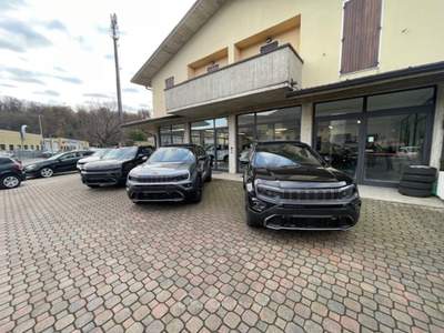 Jeep Avenger 12  E-DCT6 MHEV Turbo HYBRID 4X4 UPLAND  AUTOMATICA 145 CV Nero usata Provaglio d'Iseo