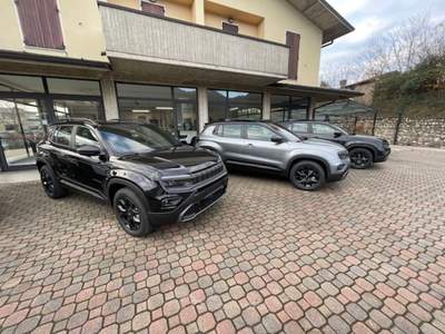 Jeep Avenger 12  E-DCT6 MHEV Turbo HYBRID 4X4 UPLAND  AUTOMATICA 145 CV Nero usata Provaglio d'Iseo