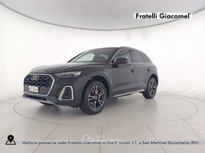 Audi Q5 40 2.0 tdi mhev 12v s line quattro s-tronic Nero usata San Martino Siccomario