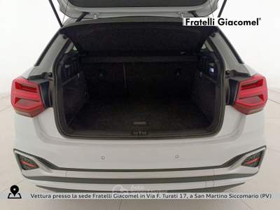 Audi Q2 35 1.5 tfsi s line edition s-tronic Bianco usata San Martino Siccomario