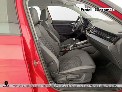 Audi A1 allstreet 30 1.0 tfsi admired 110cv Rosso usata San Martino Siccomario