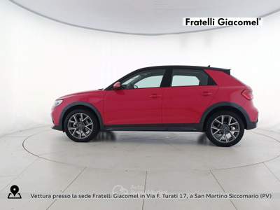 Audi A1 allstreet 30 1.0 tfsi admired 110cv Rosso usata San Martino Siccomario