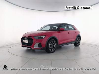 Audi A1 allstreet 30 1.0 tfsi admired 110cv Rosso usata San Martino Siccomario