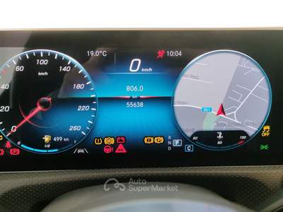 Mercedes-Benz CLA  - cla coupe 200 d premium auto Nero usata Rivoli