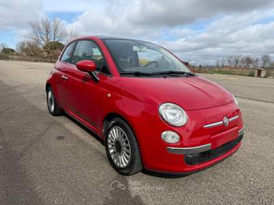 Fiat 500 GPL - Neopatentato - Lounge - tetto panorama Rosso usata Farnese