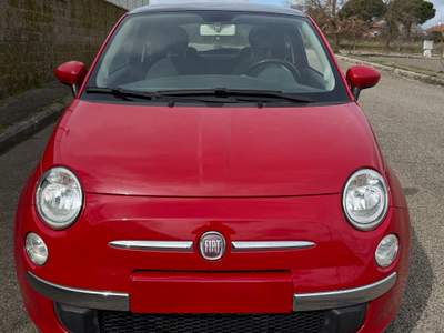 Fiat 500 GPL - Neopatentato - Lounge - tetto panorama Rosso usata Farnese