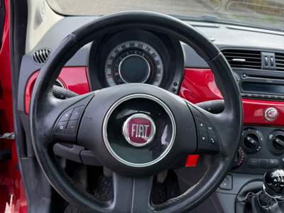 Fiat 500 GPL - Neopatentato - Lounge - tetto panorama Rosso usata Farnese