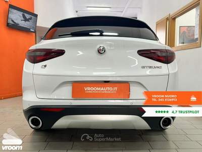 Alfa Romeo Stelvio Stelvio 2.2 Turbodiesel 210 CV AT8 Q4 Business Bianco usata Nuoro