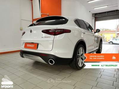 Alfa Romeo Stelvio Stelvio 2.2 Turbodiesel 210 CV AT8 Q4 Business Bianco usata Nuoro