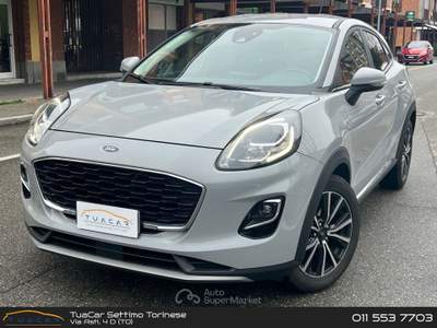 Ford Puma Ford Puma 1.0 EcoBoost mHEV Titanium #9842 Grigio usata Settimo Torinese