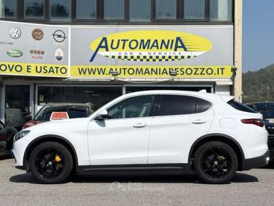 Alfa Romeo Stelvio 2.2 Turbodiesel 210 CV AT8 Q4 B-Tech Bianco usata Besozzo