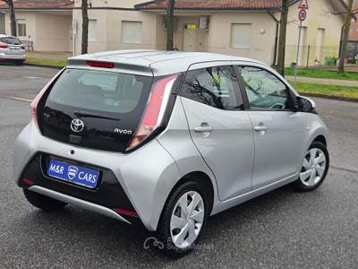 Toyota Aygo 5P benzina e GPL casa madre Argento usata Caresanablot