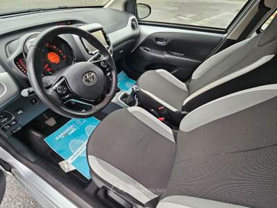 Toyota Aygo 5P benzina e GPL casa madre Argento usata Caresanablot