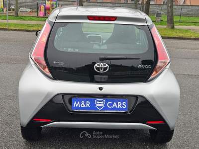 Toyota Aygo 5P benzina e GPL casa madre Argento usata Caresanablot