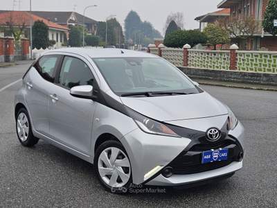 Toyota Aygo 5P benzina e GPL casa madre Argento usata Caresanablot