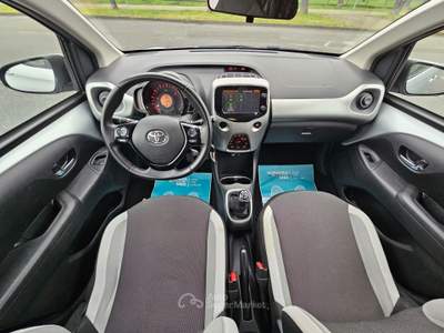 Toyota Aygo 5P benzina e GPL casa madre Argento usata Caresanablot