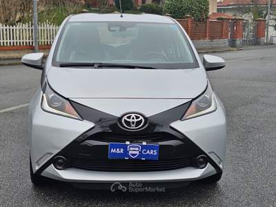 Toyota Aygo 5P benzina e GPL casa madre Argento usata Caresanablot