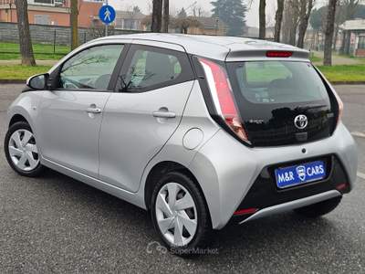 Toyota Aygo 5P benzina e GPL casa madre Argento usata Caresanablot