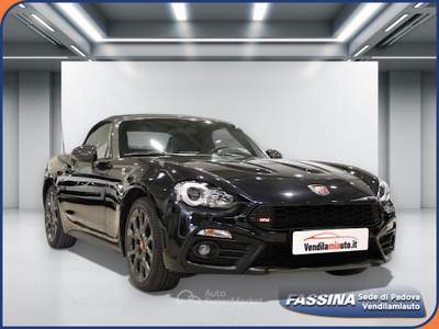 Abarth 124 Spider 1.4 Turbo MultiAir 170cv Manuale Nero usata Milano