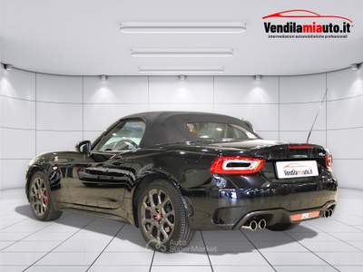 Abarth 124 Spider 1.4 Turbo MultiAir 170cv Manuale Nero usata Milano