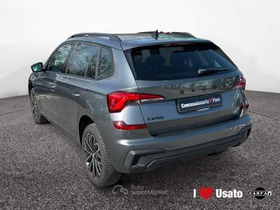 Skoda Kamiq 2024 1.0 tsi Black Dots 95cv Grigio usata Roma