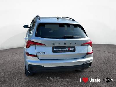 Skoda Kamiq 2024 1.0 tsi Black Dots 95cv Argento usata Roma
