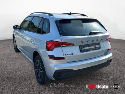 Skoda Kamiq 2024 1.0 tsi Black Dots 95cv Argento usata Roma