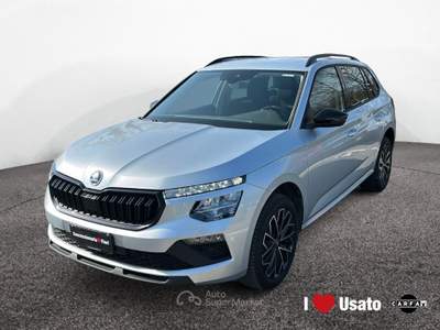 Skoda Kamiq 2024 1.0 tsi Black Dots 95cv Argento usata Roma