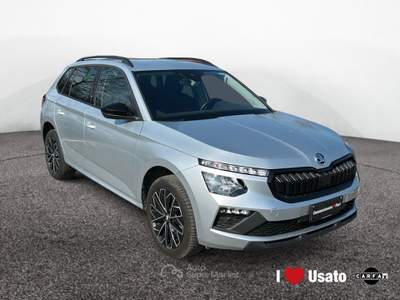 Skoda Kamiq 2024 1.0 tsi Black Dots 95cv Argento usata Roma