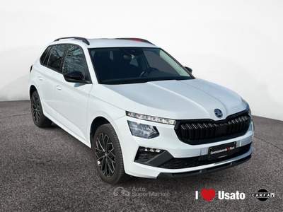 Skoda Kamiq 2024 1.0 tsi Black Dots 95cv Bianco usata Roma