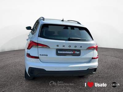 Skoda Kamiq 2024 1.0 tsi Black Dots 95cv Bianco usata Roma