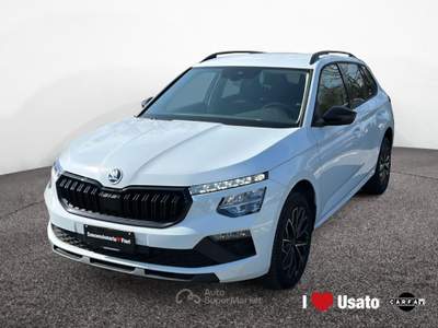 Skoda Kamiq 2024 1.0 tsi Black Dots 95cv Bianco usata Roma