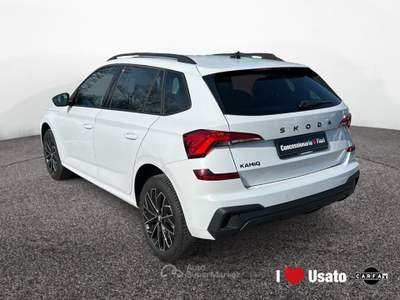 Skoda Kamiq 2024 1.0 tsi Black Dots 95cv Bianco usata Roma