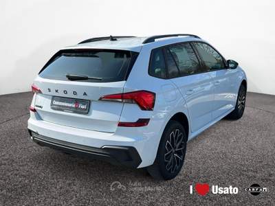 Skoda Kamiq 2024 1.0 tsi Black Dots 95cv Bianco usata Roma