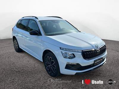 Skoda Kamiq 2024 1.0 tsi Black Dots 95cv Bianco usata Roma