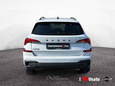 Skoda Kamiq 2024 1.0 tsi Black Dots 95cv Bianco usata Roma