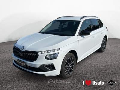 Skoda Kamiq 2024 1.0 tsi Black Dots 95cv Bianco usata Roma