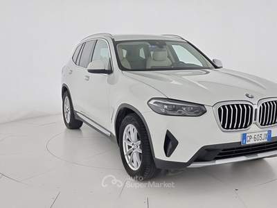 BMW X3 X3 xdrive20d mhev 48V auto Bianco usata Reggio nell'Emilia
