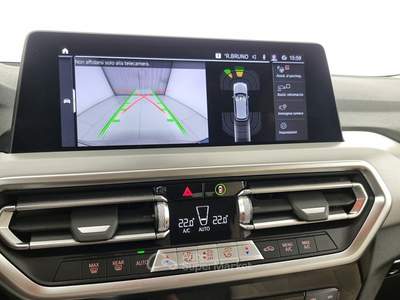BMW X3 X3 xdrive20d mhev 48V auto Bianco usata Reggio nell'Emilia