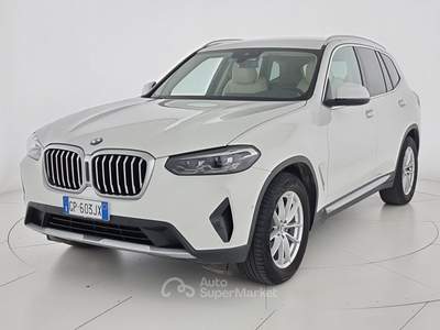 BMW X3 X3 xdrive20d mhev 48V auto Bianco usata Reggio nell'Emilia
