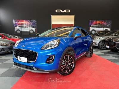Ford Puma 1.0 Ecoboost Hybrid 125CV Titanium Auto Blu/Azzurro usata Cornate D'adda