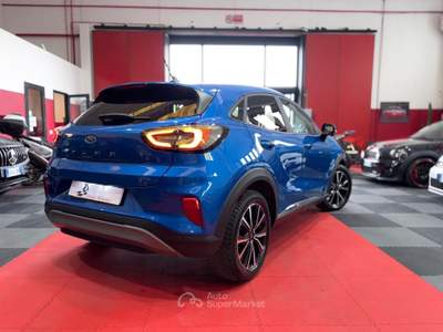 Ford Puma 1.0 Ecoboost Hybrid 125CV Titanium Auto Blu/Azzurro usata Cornate D'adda