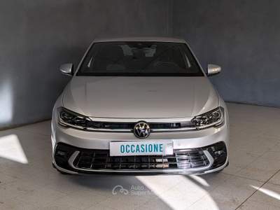 Volkswagen Polo Polo - 1.0 TSI DSG - R-Line Argento usata Robecco sul Naviglio