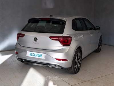 Volkswagen Polo Polo - 1.0 TSI DSG - R-Line Argento usata Robecco sul Naviglio